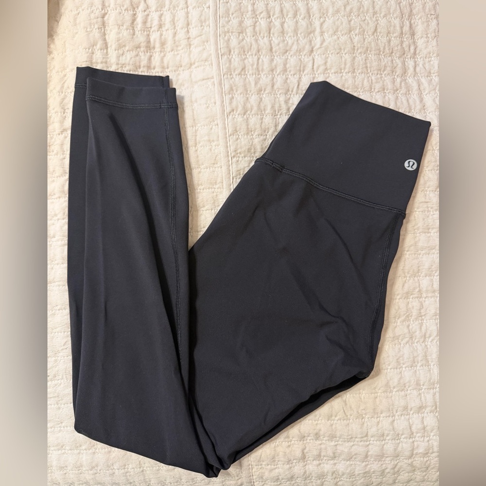 Lululemon Black Wunder Under High-Rise Tight 25" Leggings